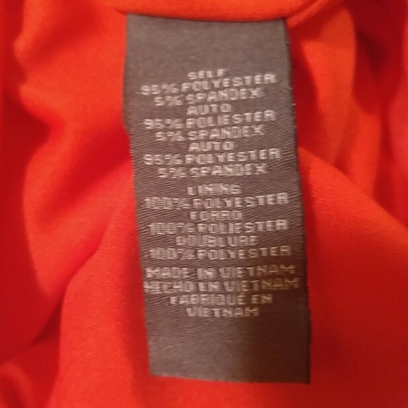 Vince Camuto Burnt Orange Dress - Picture 6 of 6